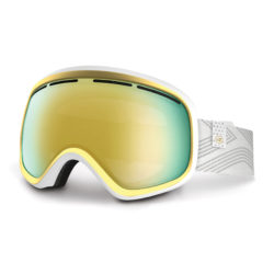 Women's Von Zipper Goggles - Von Zipper Skylab Goggles. White Gold Gloss - Gold Chrome